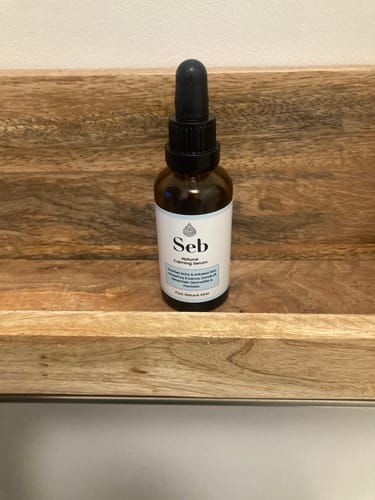 Customer photo review of Seb Natural Calming Serum