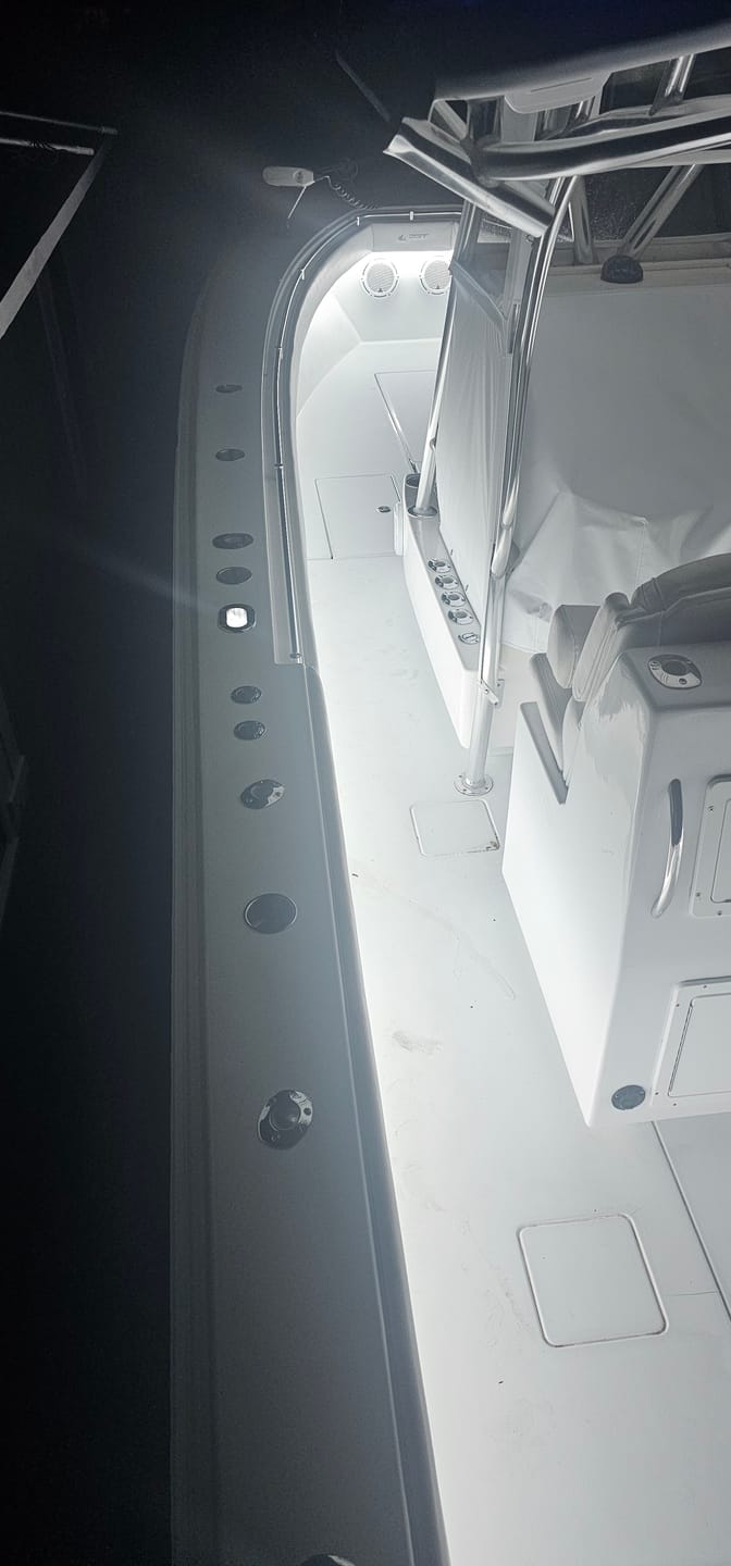 Customer photo review of Submersible Marine LED strip lights for boats with IP68 waterproof rating SMD 5050  | Boat Led Lights | Marine LED Lights | LED Lights for Boats