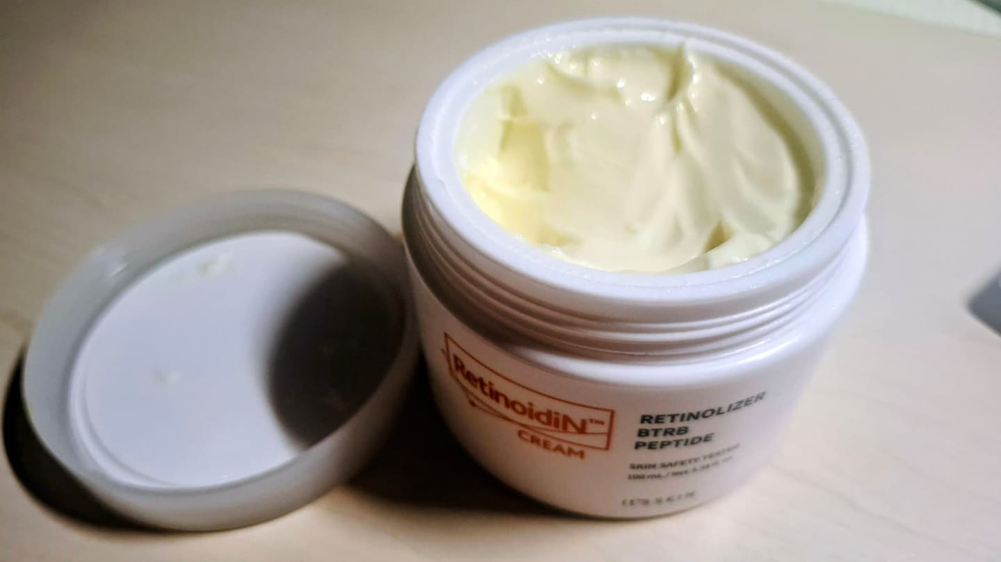 Customer photo review of Pretnovecošanās krēms ar retinolu un argirelīnu It's Skin Retinoidin Cream