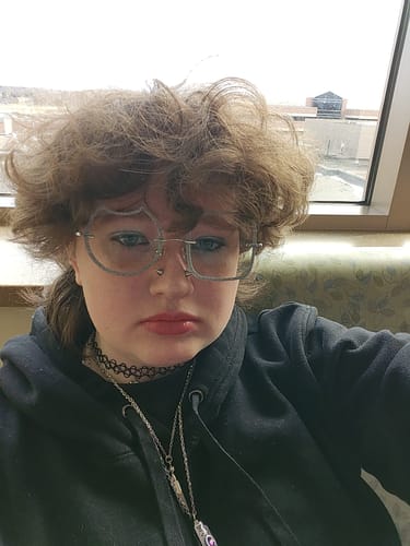 Customer photo review of Lil Eyeglasses