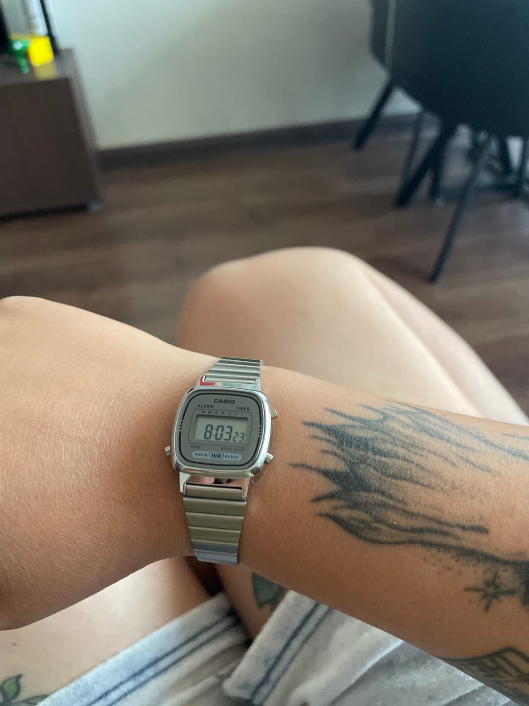 Customer photo review of Reloj Casio Vintage LA670WA-7DF Plateado