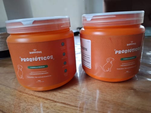 Customer photo review of Probioticos para perros | Fortalecé la salud de tu perrhijo desde adentro