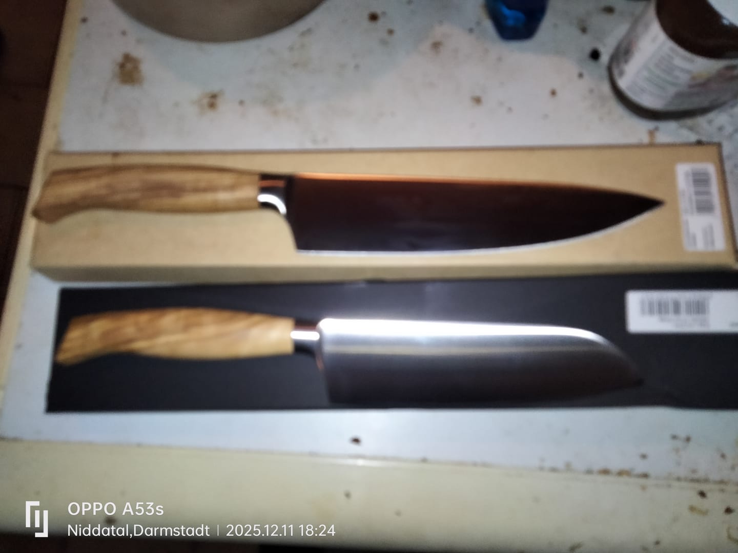 Customer photo review of Küchenscharf Santoku 16 cm (100% Solinger Handwerkskunst)
