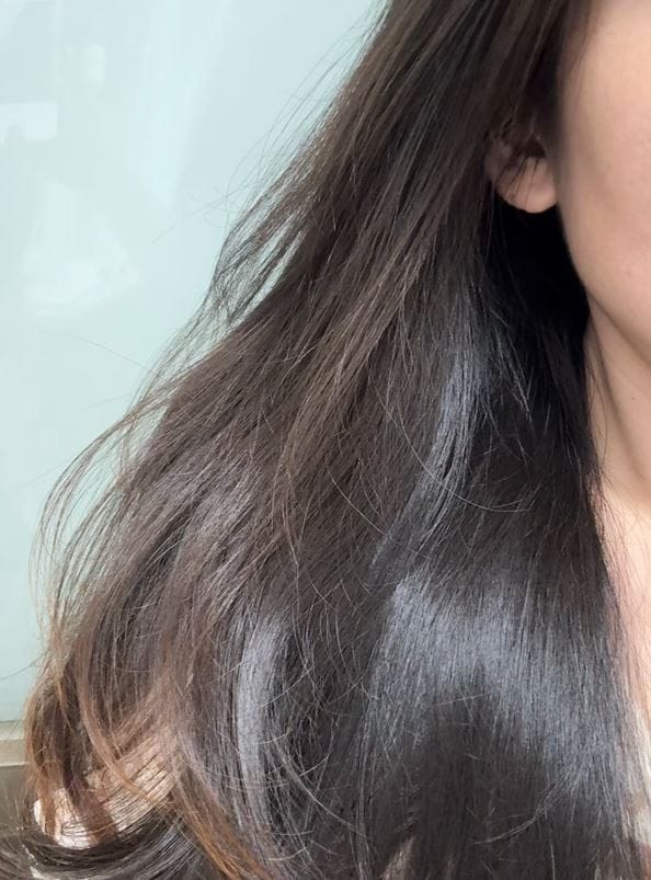 Customer photo review of [ SMIB ] -LactoBio Hair Mask Treatment >Anti Frizz & Repair Series
