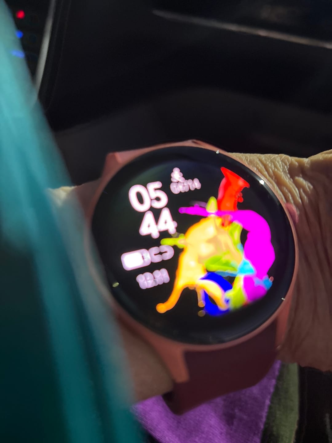 Customer photo review of BEARSCOME Blood Pressure Blood oxygen Blood Sugar Monitoring Bluetooth Talk Play Music Health Waterproof Smartwatch