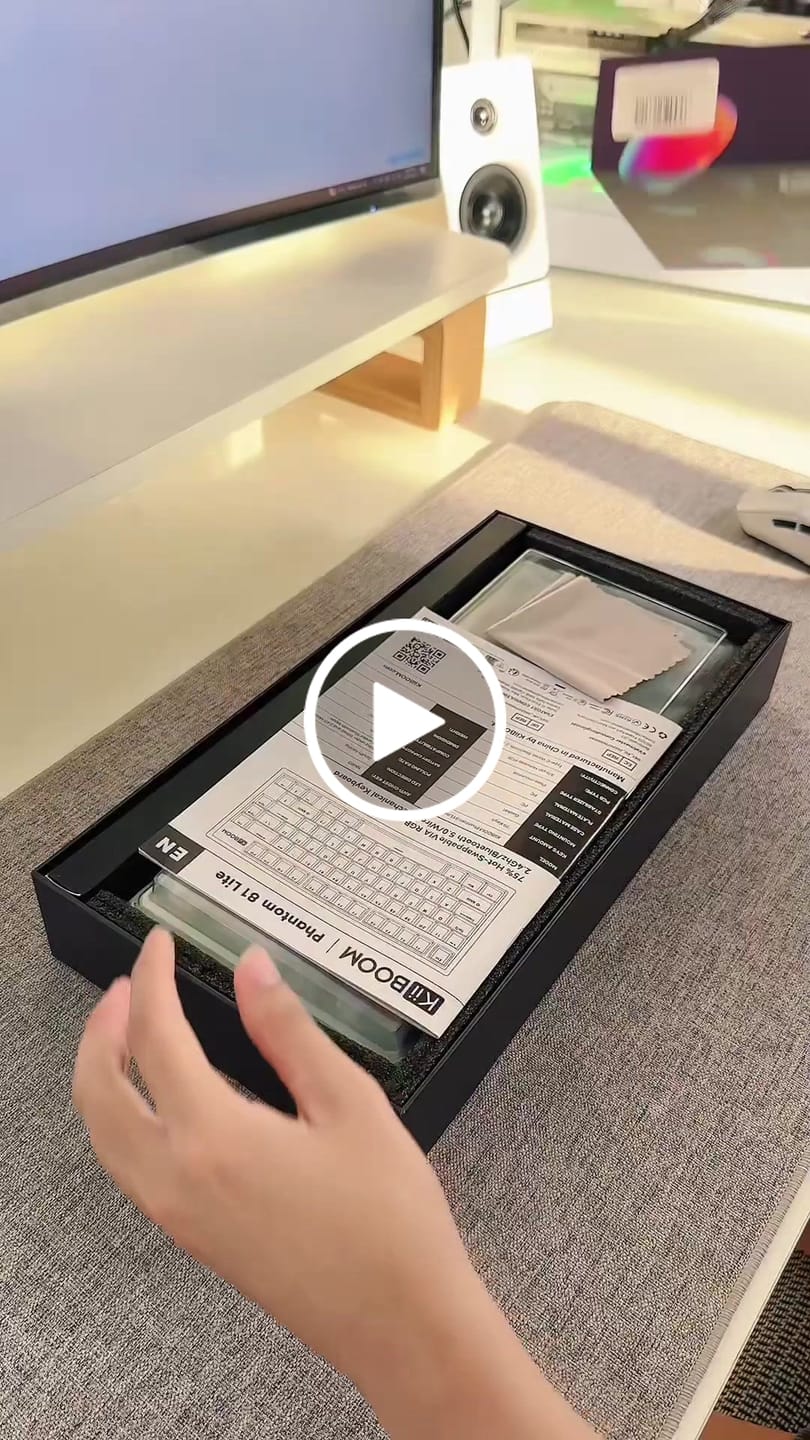 Customer video review of KiiBOOM Phantom81 Lite