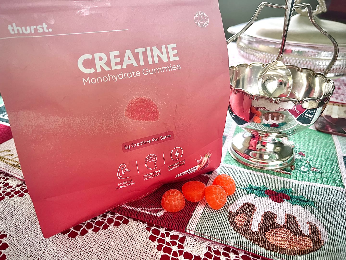 Customer photo review of Creatine Gummies - Pre-order | Ships ~30th Sept