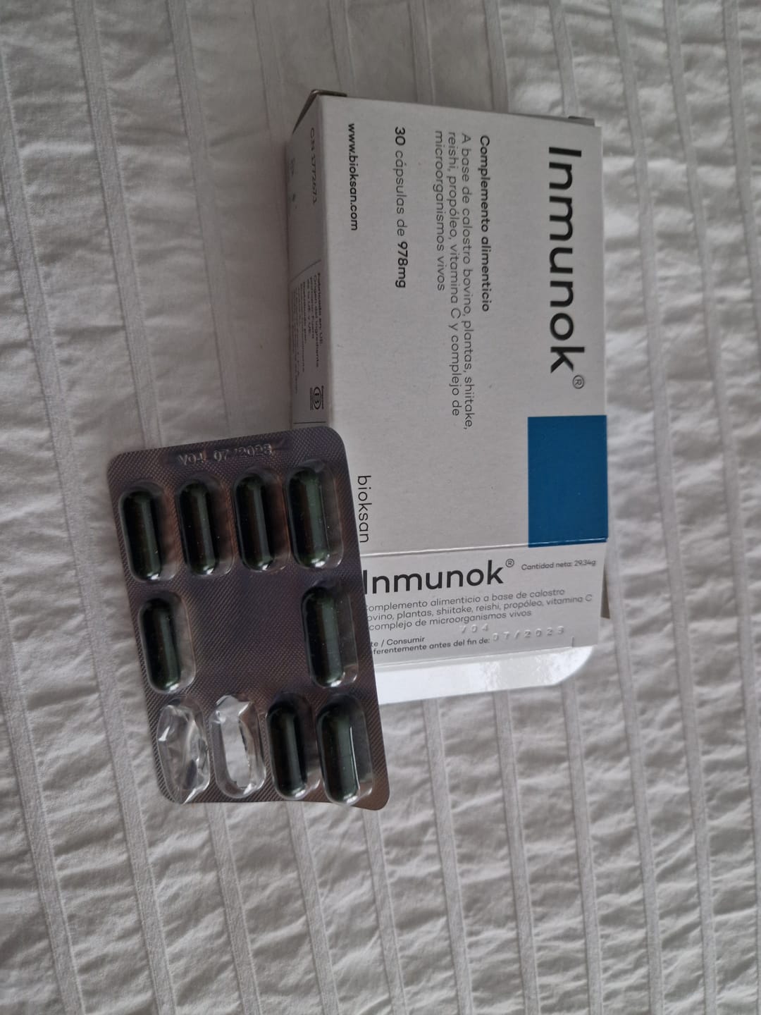 Customer photo review of Pack 3 Inmunok®