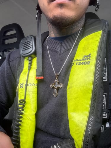 Customer photo review of HOLY CROSS. - GOLD