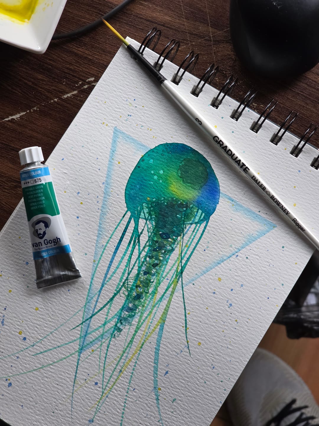 Customer photo review of Van Gogh - Acuarela en Tubo 10 ml