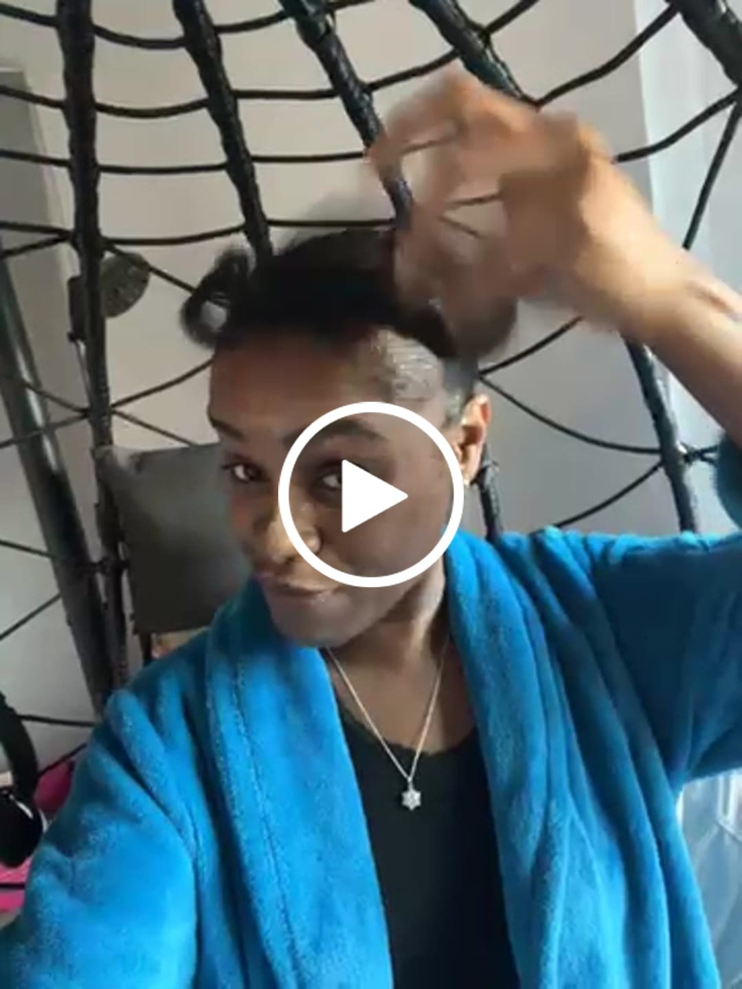 Customer video review of Moisture Cream Hair Butter