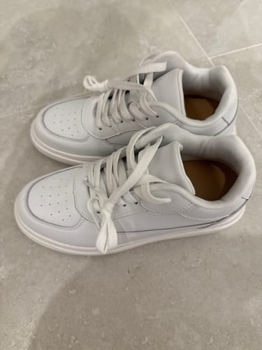 Customer photo review of ELEVATESHOES WHITE CLASSY