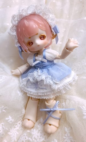 Customer photo review of The Lulu Elf Story Water Ballad 1/12 BJD Clothing Set【Shipped in Sept./Oct. 2025】