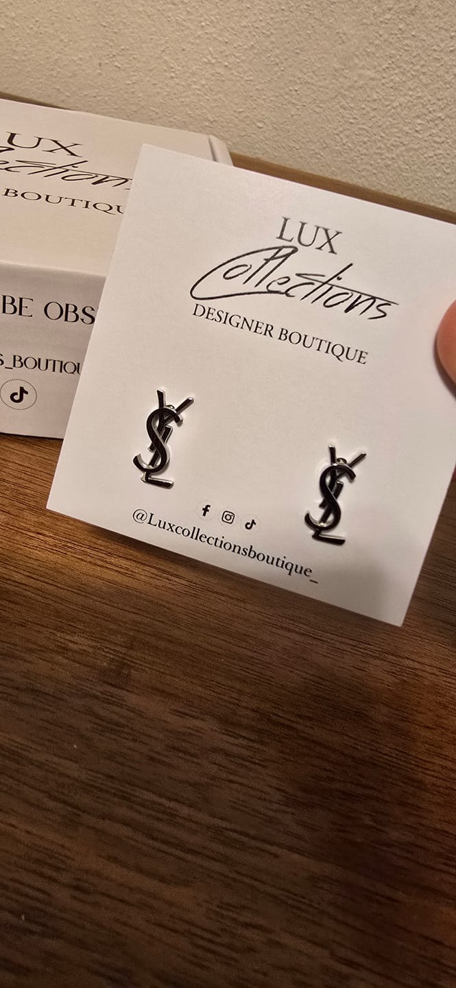 Customer photo review of YSL Stud Earrings