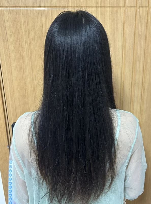 Customer photo review of [ SMIB ] -LactoBio Hair Mask Treatment >Anti Frizz & Repair Series