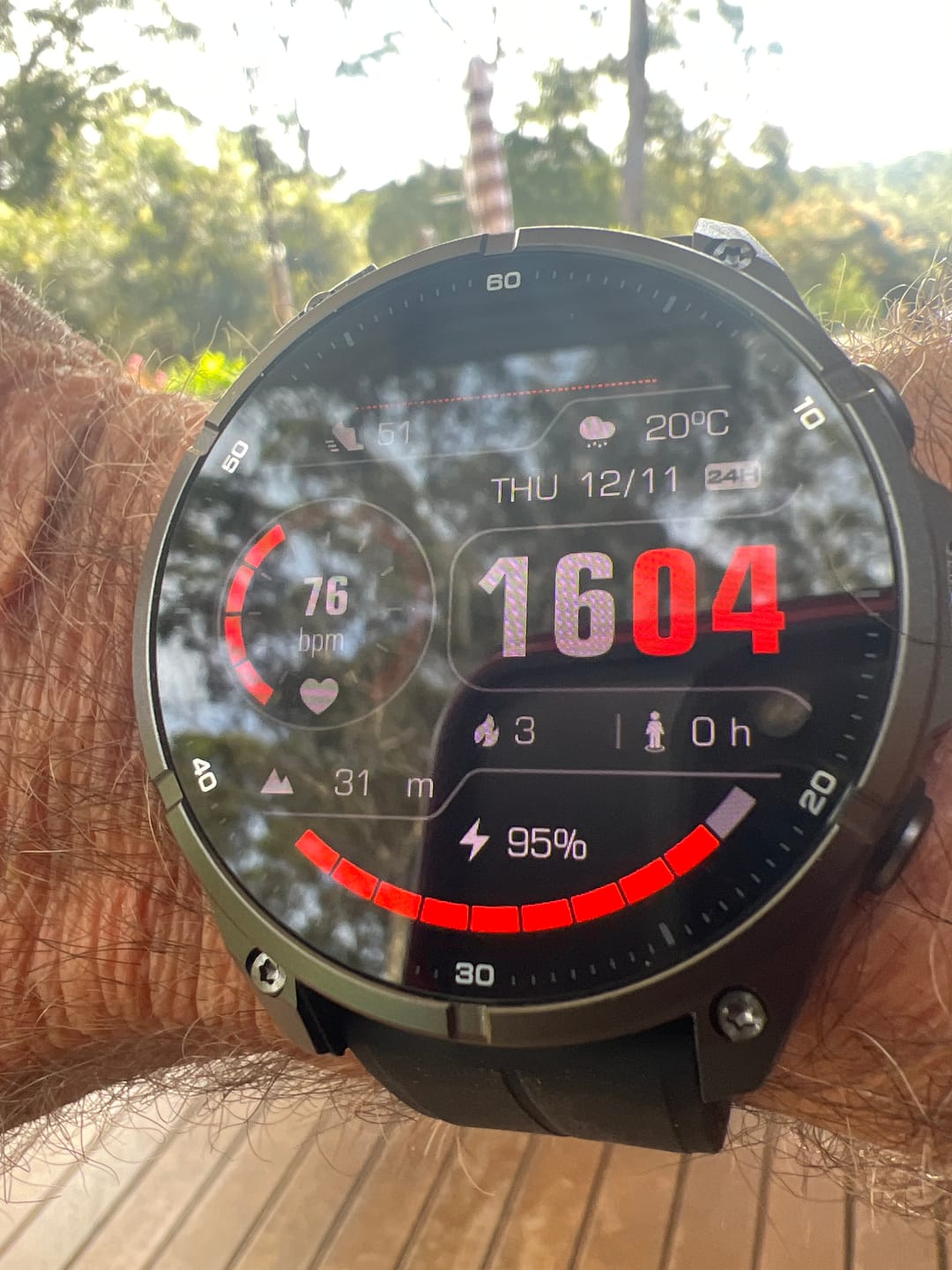 Customer photo review of ZE™ Pro 3 Smartwatch - Master Your Time and Health