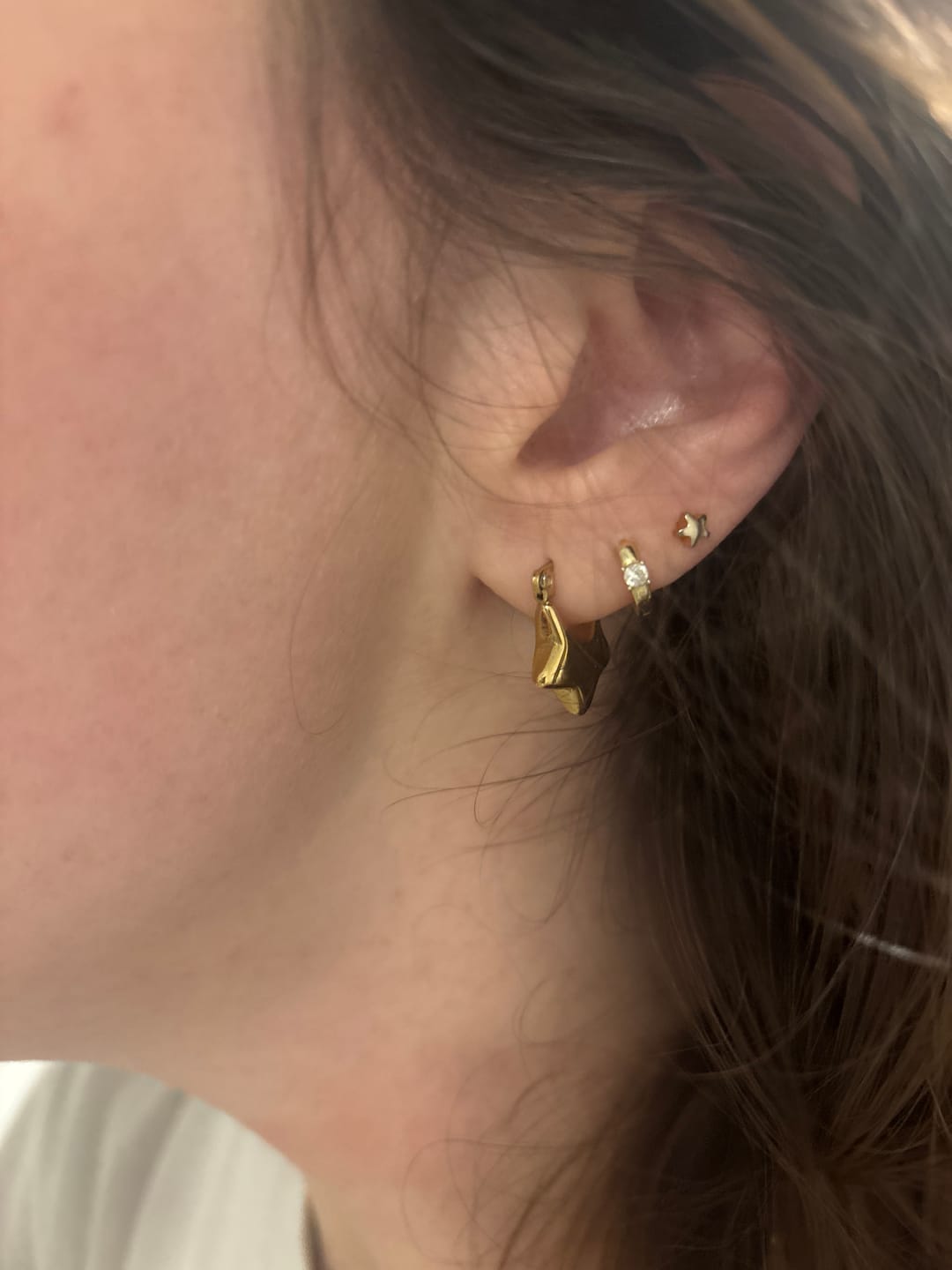 Customer photo review of Star Girl Hoops