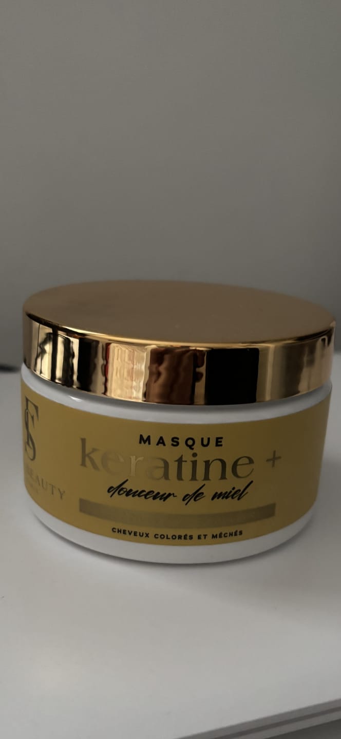 Customer photo review of Masque Kératine+ douceur de Miel