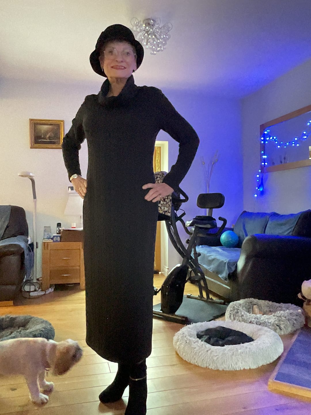 Customer photo review of Cable Knit Jersey Fabric