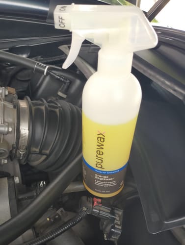 Customer photo review of Orange Degreaser 16 Oz (474ml)