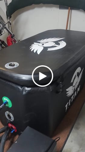Customer video review of Triumph Cold Plunge Tub + Chiller Bundle