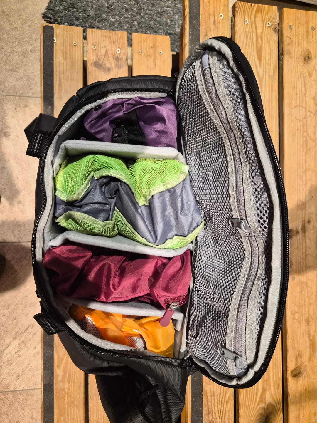 Customer photo review of The Rolltop 21-26L