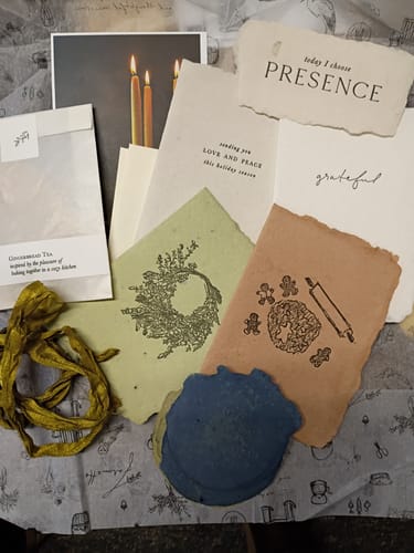 Customer photo review of Monthly Artisan Card Subscription