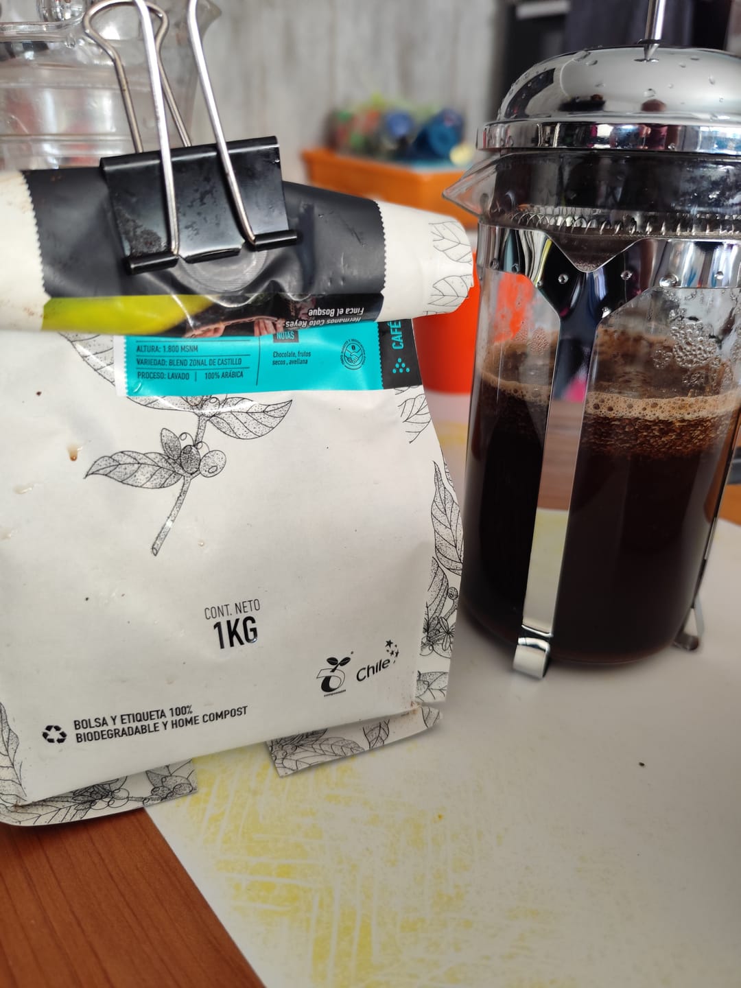 Customer photo review of Colombia | Blend Manizales Bolsa 1KG | MOLIDO