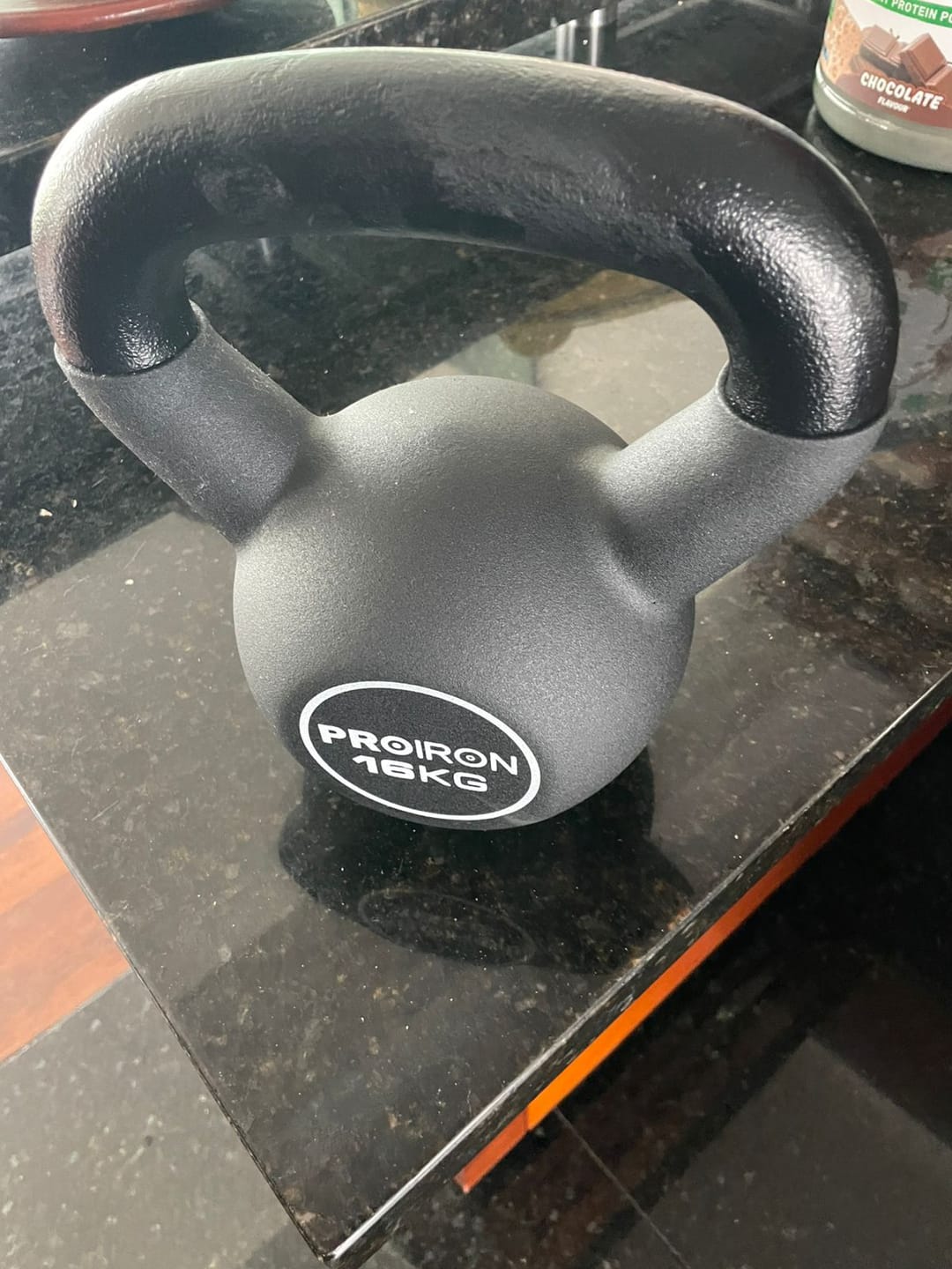 Customer photo review of Pesa Rusa o Kettlebell de Neopreno