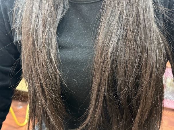 Customer photo review of [ SMIB ] -LactoBio Hair Mask Treatment >Anti Frizz & Repair Series