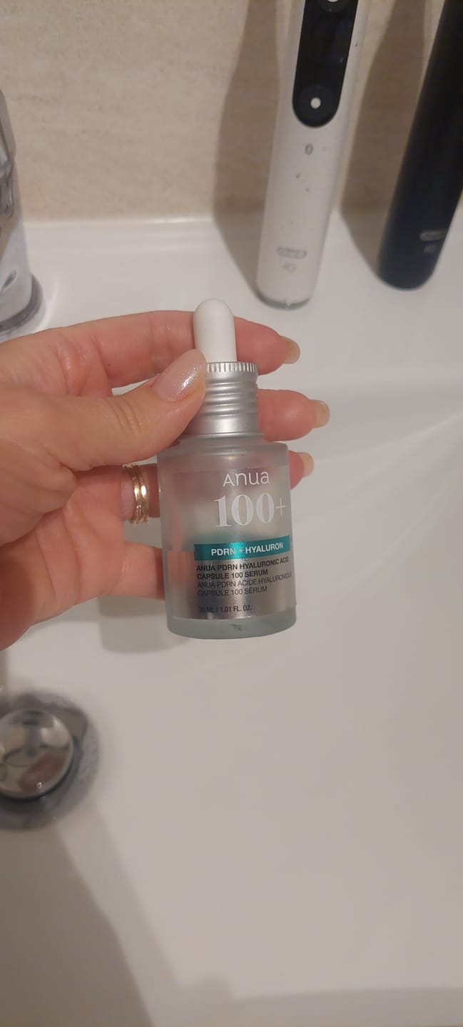 Customer photo review of Serums ar PDRN mirdzuma piešķiršanai ādai Anua PDRN Hyaluronic Acid Capsule 100 Serum