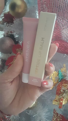 Customer photo review of PEPTIDE LIP BALM