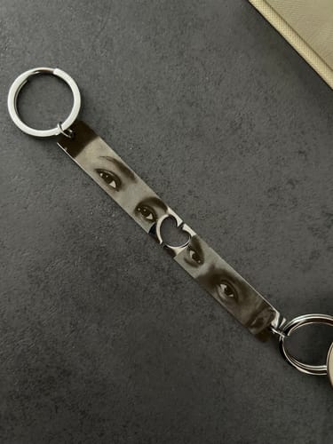 Customer photo review of Schlüsselanhänger Augen - Paar