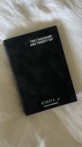 Customer photo review of 2026 A5 Daily Diary - Faux Leather