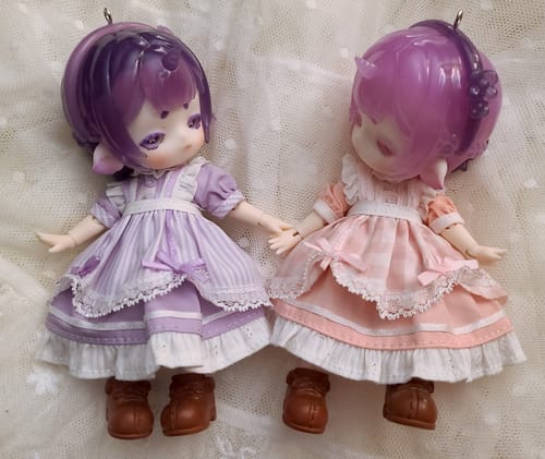 Customer photo review of Dessert Series 1/12 BJD Special Color Clothing Set