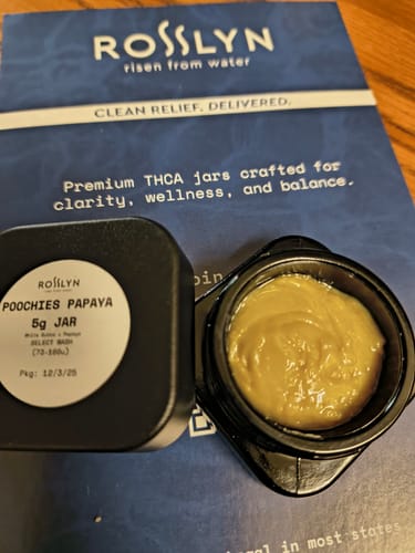 Customer photo review of Poochies Papaya (Select Wash) - 5g