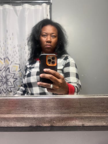 Customer photo review of Silkening Mist