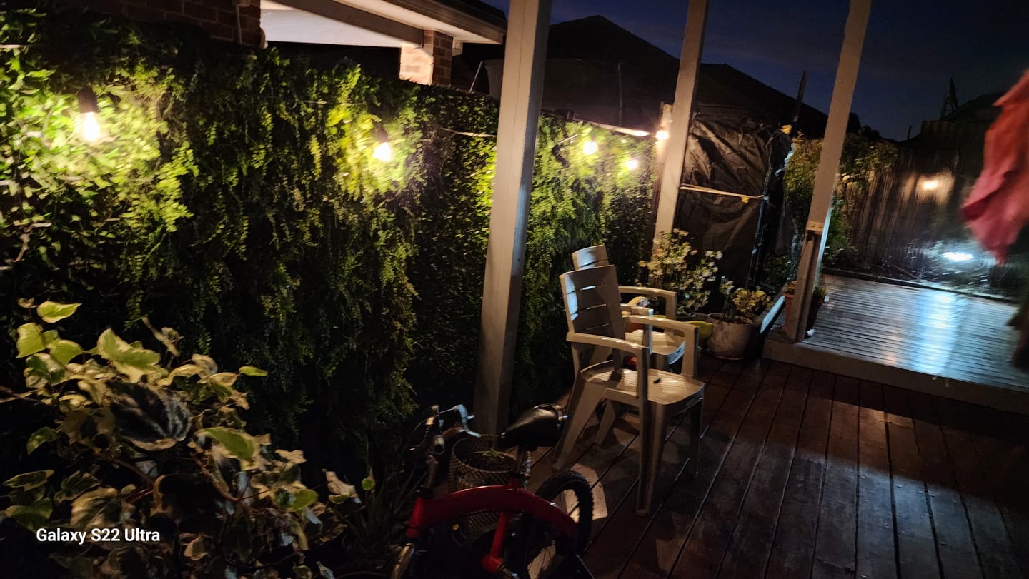 Customer photo review of SolaGarden™ Festoon Lights