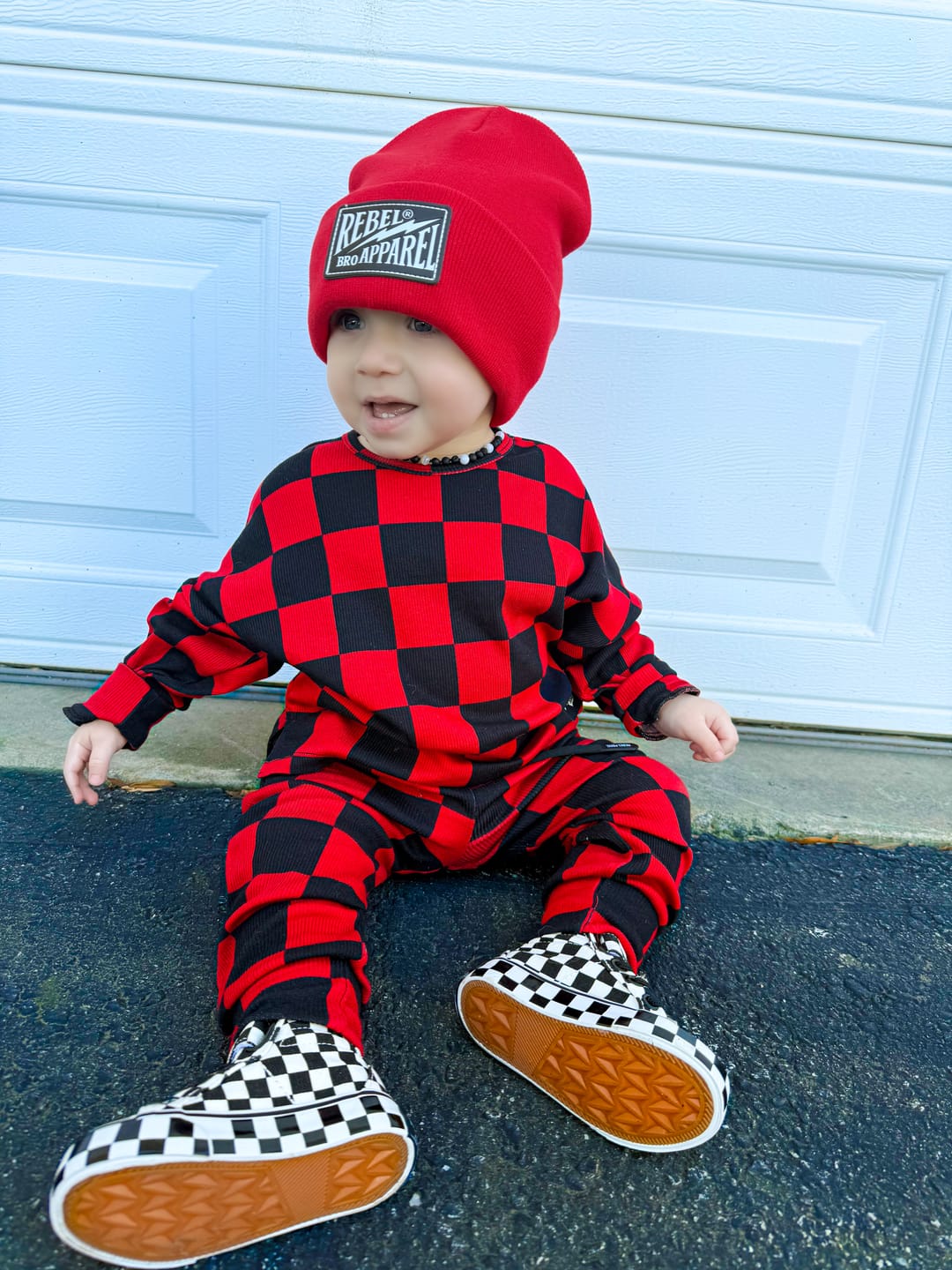 Customer photo review of SK8TR Hi-Top in Venice (Checkered)