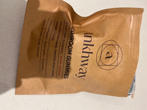 Customer photo review of Mushroom Gummies