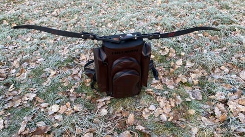 Customer photo review of Hunting Backpack Chair - Waterproof Seat Pack | Chairpack