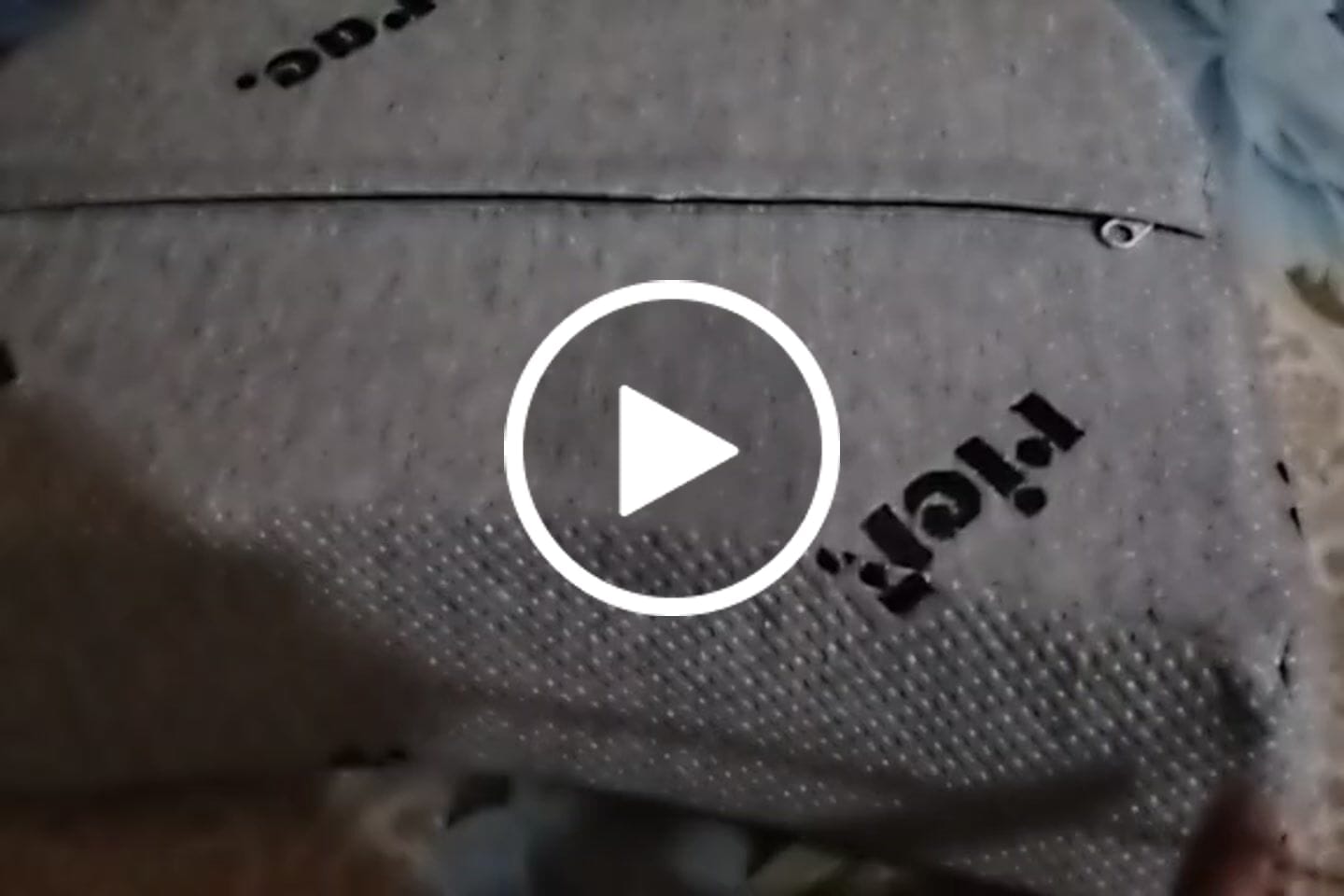 Customer video review of Contour Memory Foam Long Pillow suitable for Neck & Shoulder Pain