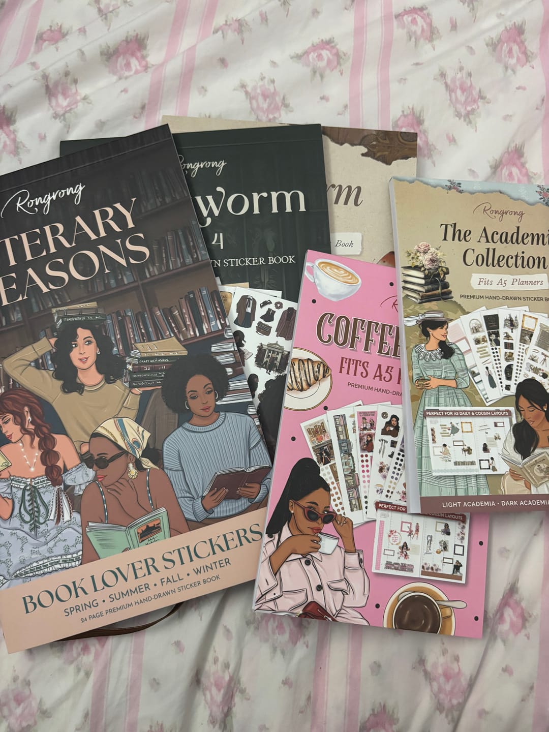 Customer photo review of Bookworm Vol. 3 Sticker Book