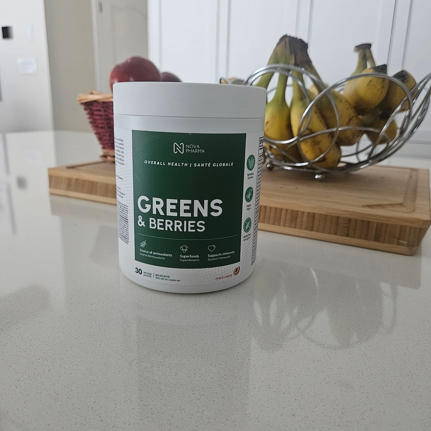 Customer photo review of Nova Pharma - Greens & Berries - 315g