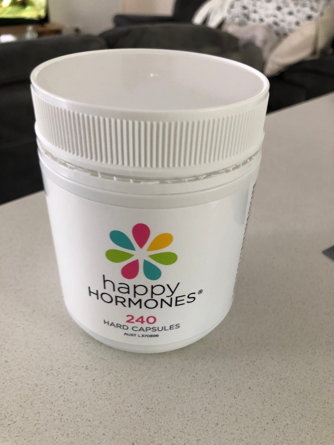 Customer photo review of Hormone Balance Supplement - Happy Hormones® Capsules