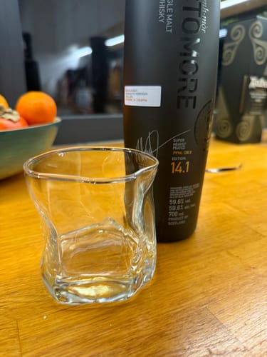 Customer photo review of Crumple - Japanese Whisky Glass