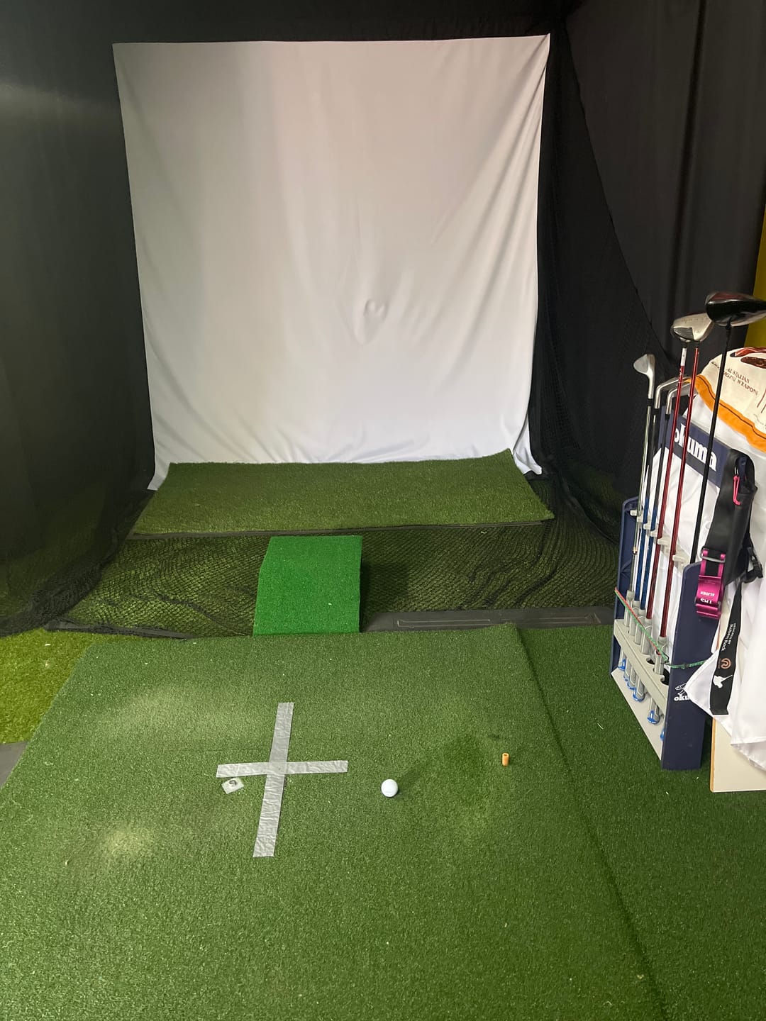 Customer photo review of Protective Floor Projector Mount