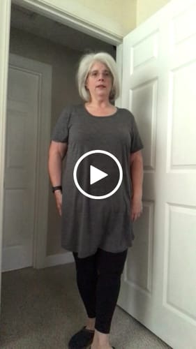 Customer video review of Desi Nightgown • Final Sale Deal! - Graphite Heather
