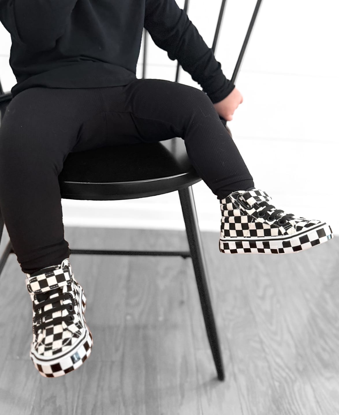 Customer photo review of SK8TR Hi-Top in Venice (Checkered)