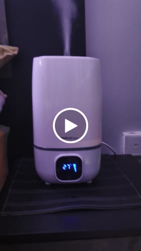 Customer video review of 4L Ultrasonic Humidifier